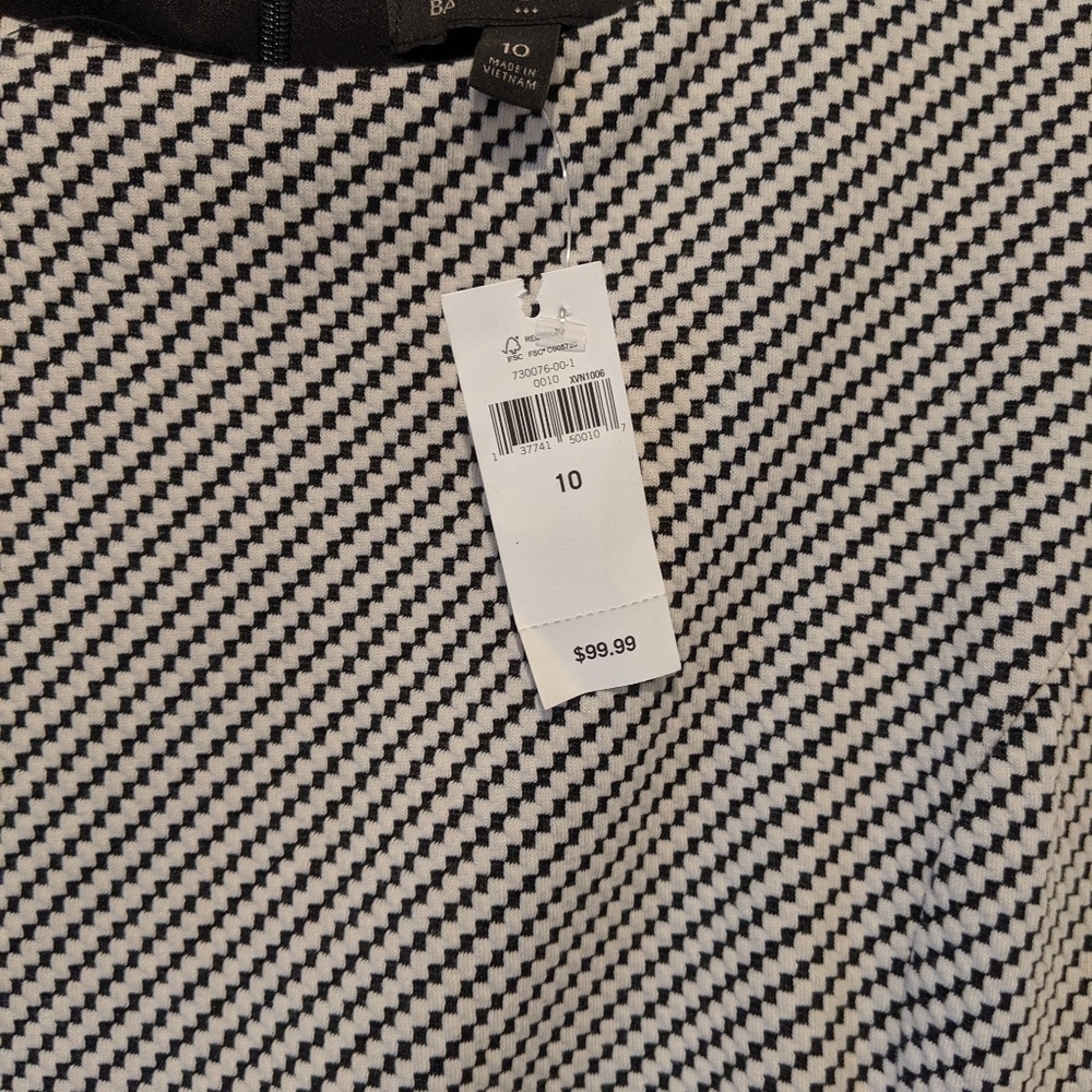 Nwt banana republic sheath dress size 10